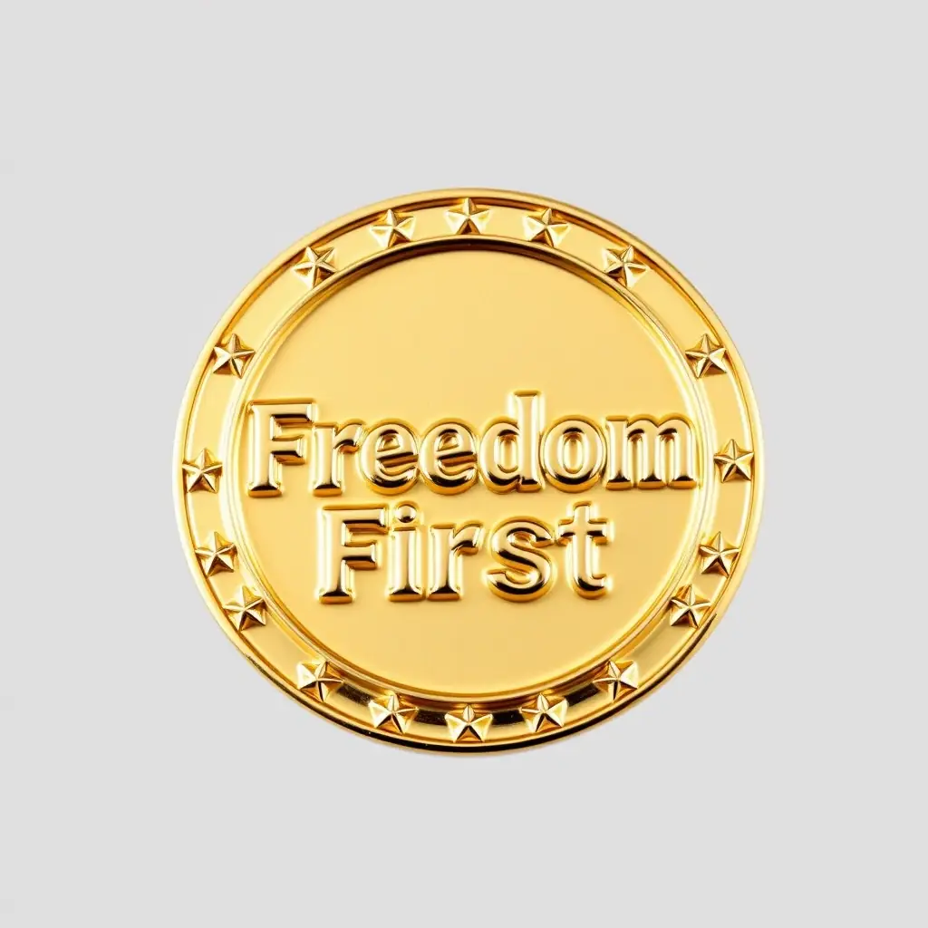 Collectible Freedom First Pin